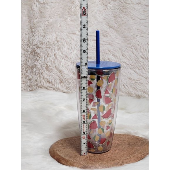 Drink Tumbler with Lid and Straw - Picture 3 of 6